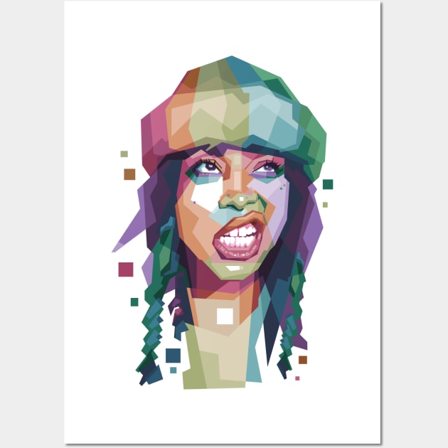 Queen of Neo-Soul Wall Art by Alkahfsmart